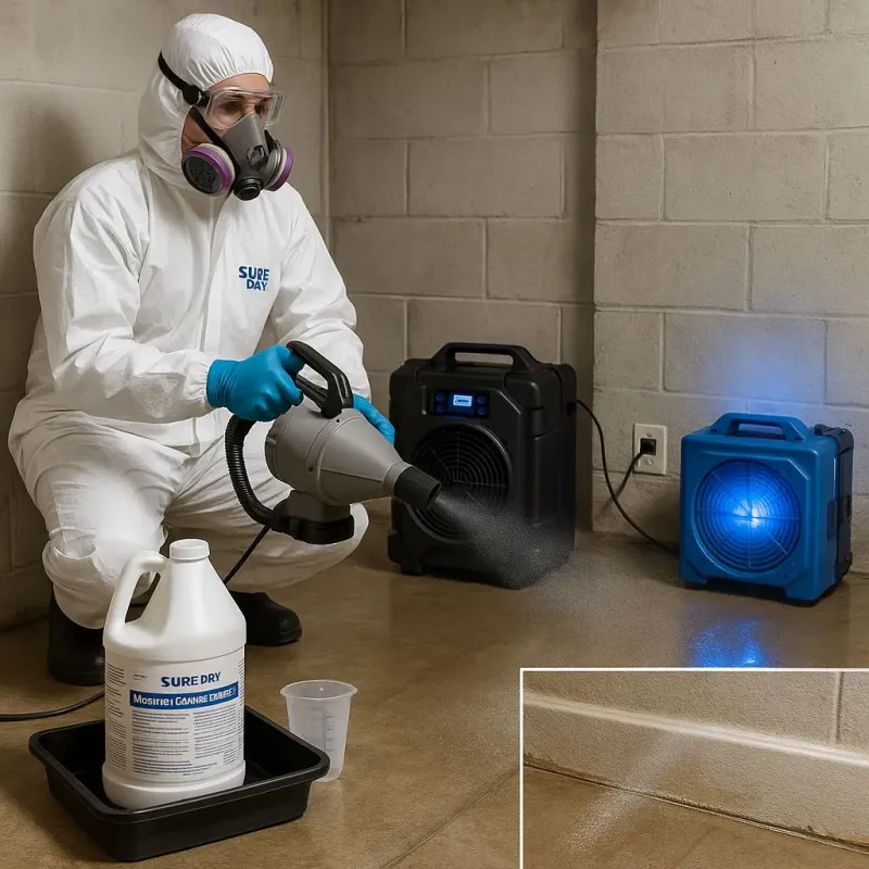 Sanitization and Odor Removal process in Unionville, GA