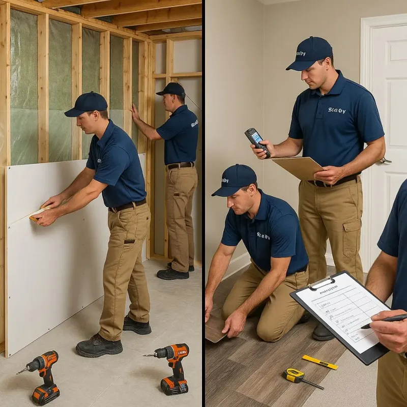 Repairs and Reconstruction process in Unionville, GA
