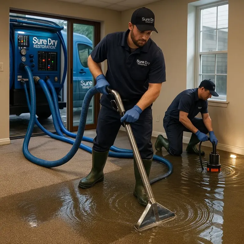 Water Extraction and Removal process in Unionville, GA